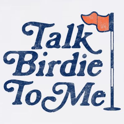 Talk Birdie To Me Funny Golfer Dad Fathers Day Golf T-Shirt