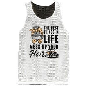 The Best Things In Life Mess Up Your Hair UTV SXS Mesh Reversible Basketball Jersey Tank