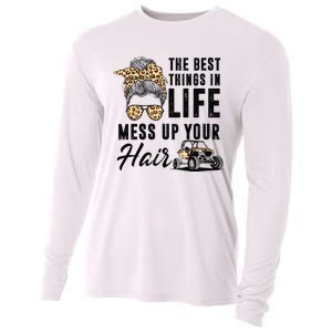 The Best Things In Life Mess Up Your Hair UTV SXS Cooling Performance Long Sleeve Crew