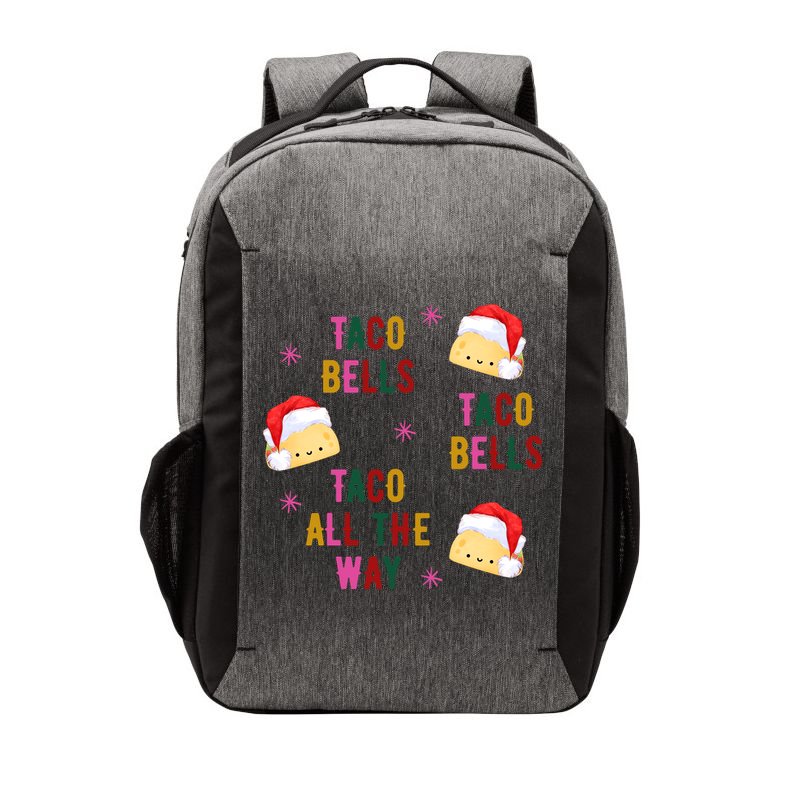 Taco Bells Taco All The Way Funny Christmas Vector Backpack