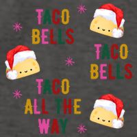 Taco Bells Taco All The Way Funny Christmas Vector Backpack