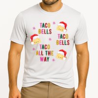 Taco Bells Taco All The Way Funny Christmas Cooling Performance Crew T-Shirt