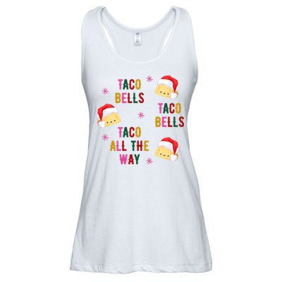 Taco Bells Taco All The Way Funny Christmas Ladies Essential Flowy Tank