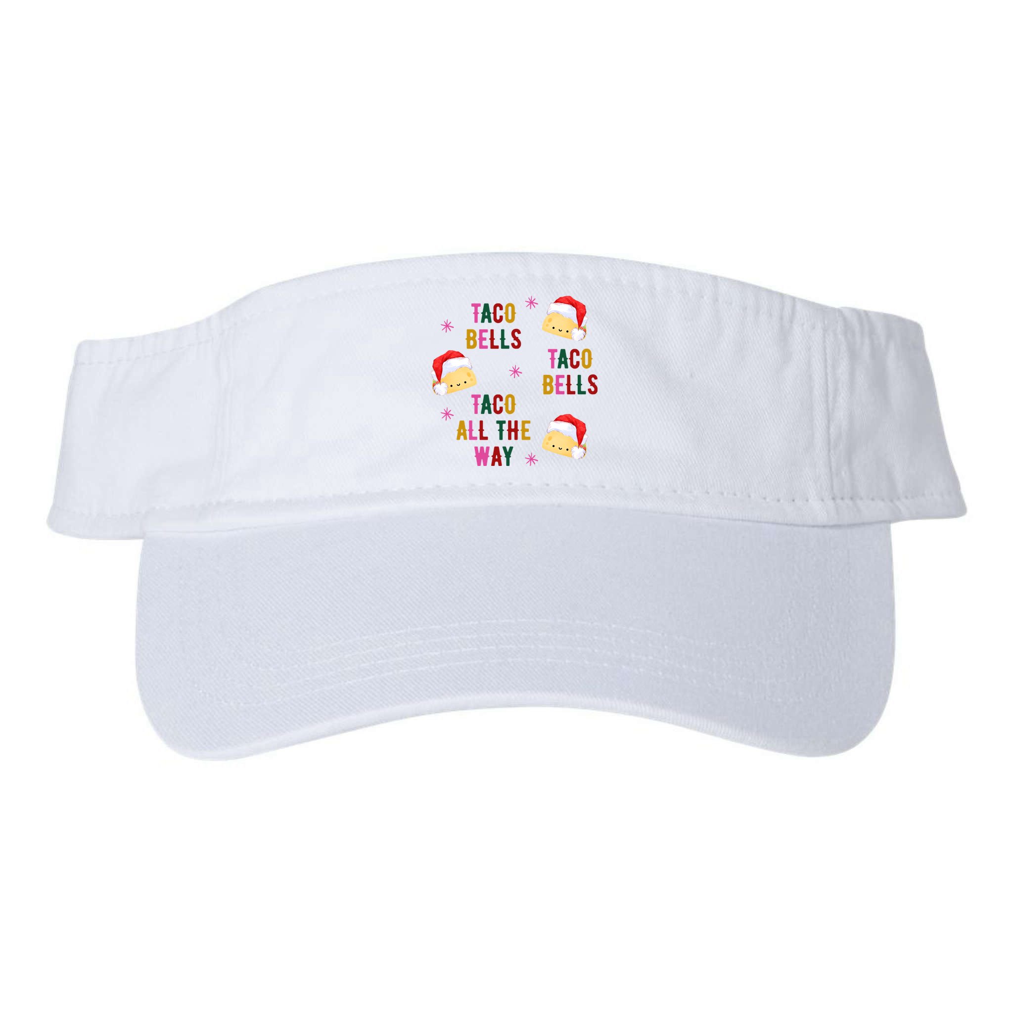 Taco Bells Taco All The Way Funny Christmas Visor