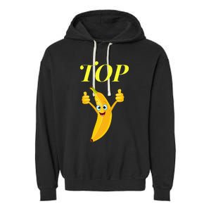 Top Banana Garment-Dyed Fleece Hoodie