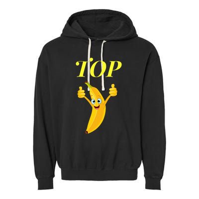 Top Banana Garment-Dyed Fleece Hoodie