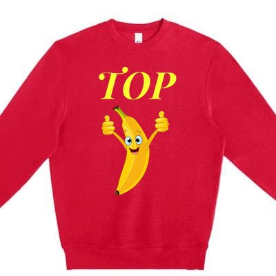 Top Banana Premium Crewneck Sweatshirt