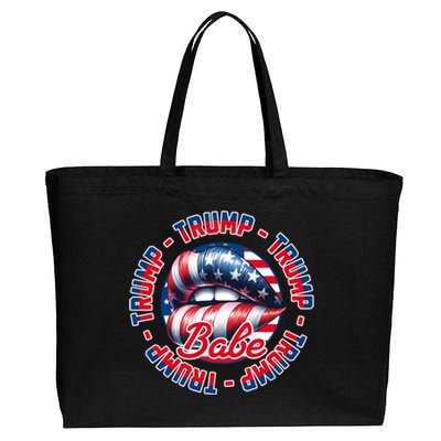 Trump Babe Cotton Canvas Jumbo Tote