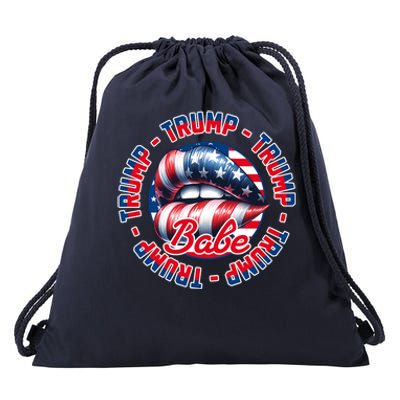 Trump Babe Drawstring Bag