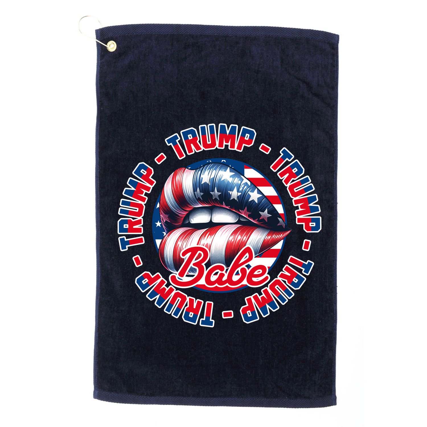 Trump Babe Golf Towel