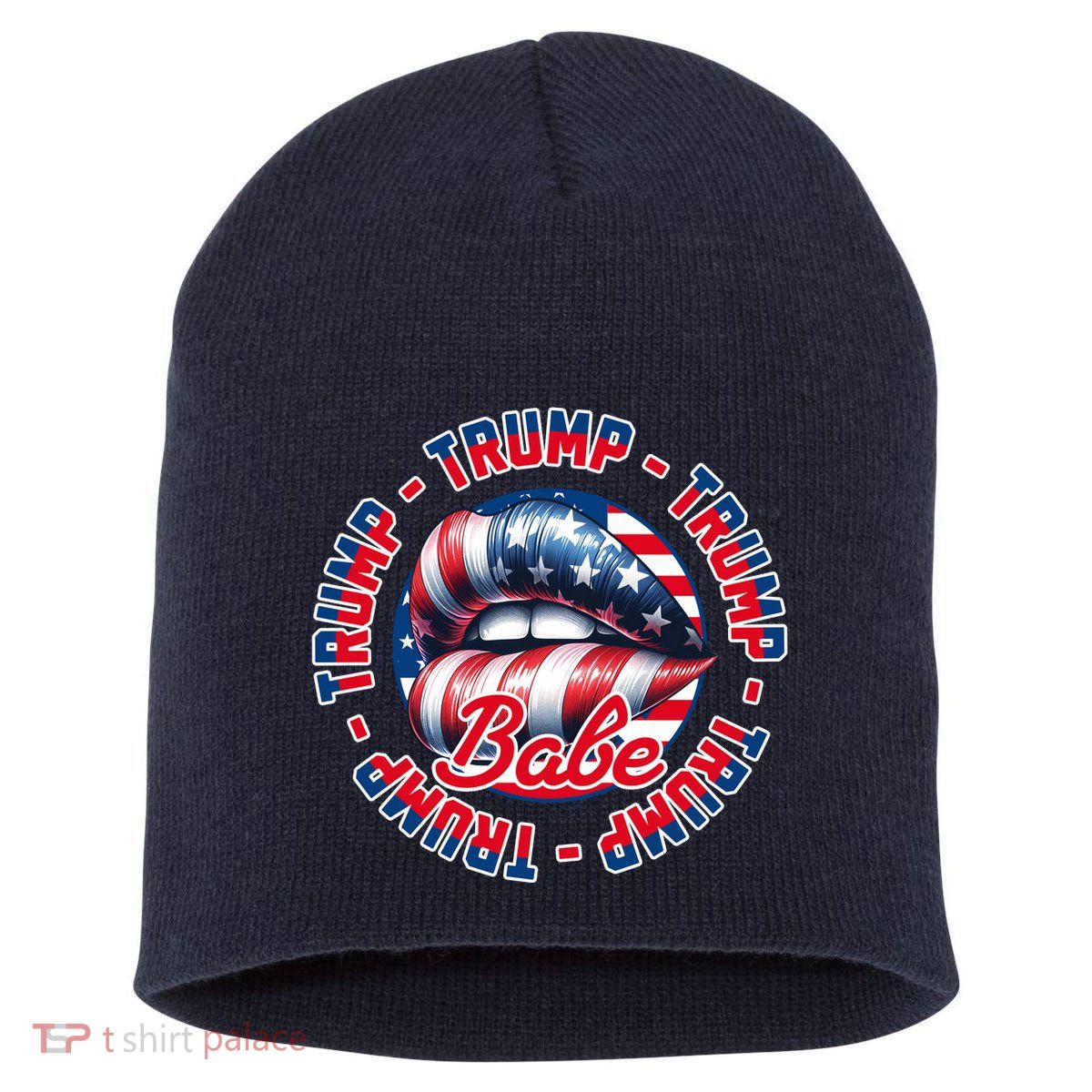 Trump Babe Short Acrylic Beanie
