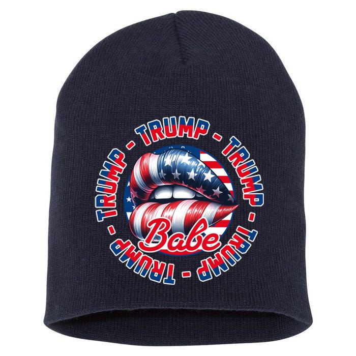 Trump Babe Short Acrylic Beanie