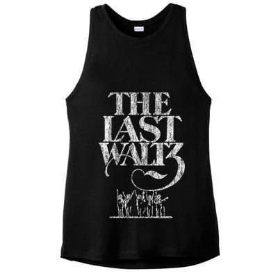 The B.A.N.D The Last W.A.L.T.Z Distressed Ladies PosiCharge Tri-Blend Wicking Tank