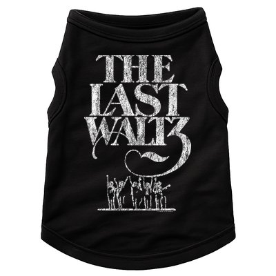 The B.A.N.D The Last W.A.L.T.Z Distressed Doggie Tank
