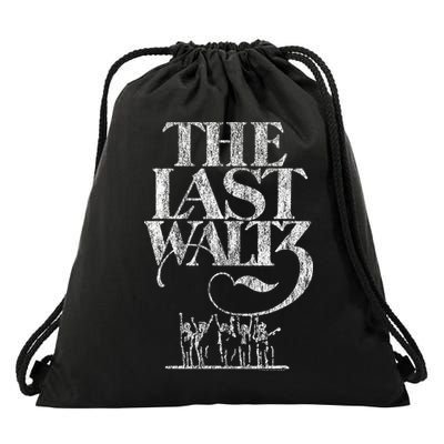 The B.A.N.D The Last W.A.L.T.Z Distressed Drawstring Bag