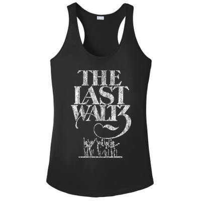 The B.A.N.D The Last W.A.L.T.Z Distressed Ladies PosiCharge Competitor Racerback Tank