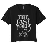 The B.A.N.D The Last W.A.L.T.Z Distressed Crop Top