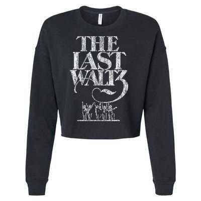 The B.A.N.D The Last W.A.L.T.Z Distressed Cropped Pullover Crew