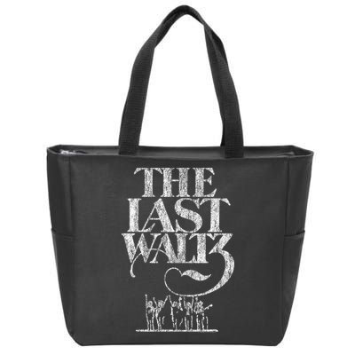The B.A.N.D The Last W.A.L.T.Z Distressed Zip Tote Bag