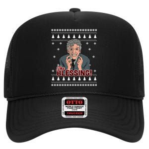 The Blessing High Crown Mesh Back Trucker Hat