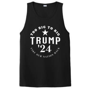 Too Big To Rig Trump 2024 Election Take Our Nation Back PosiCharge Competitor Tank