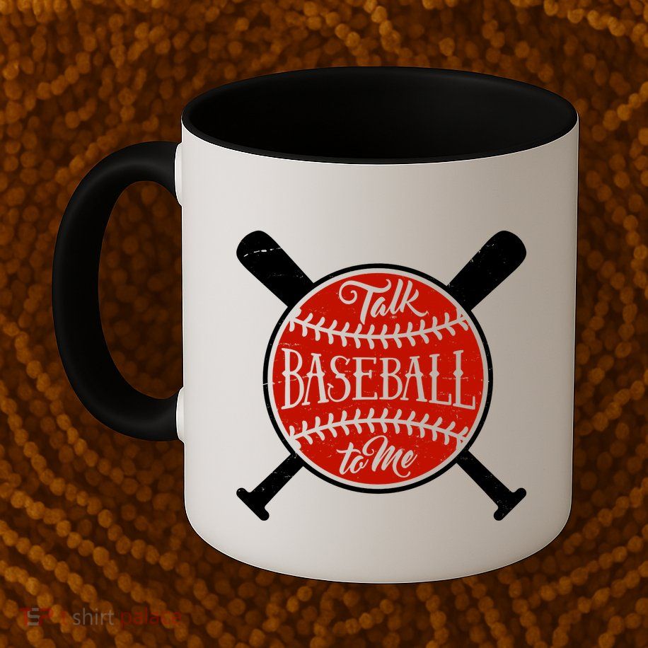 Talk Baseball To Me Mug