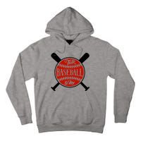 Talk Baseball To Me Tall Hoodie