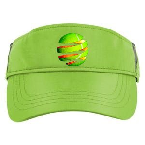 Tennis Ball Tear Adult Drive Performance Visor