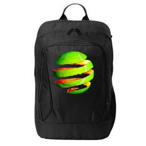 Tennis Ball Tear City Backpack