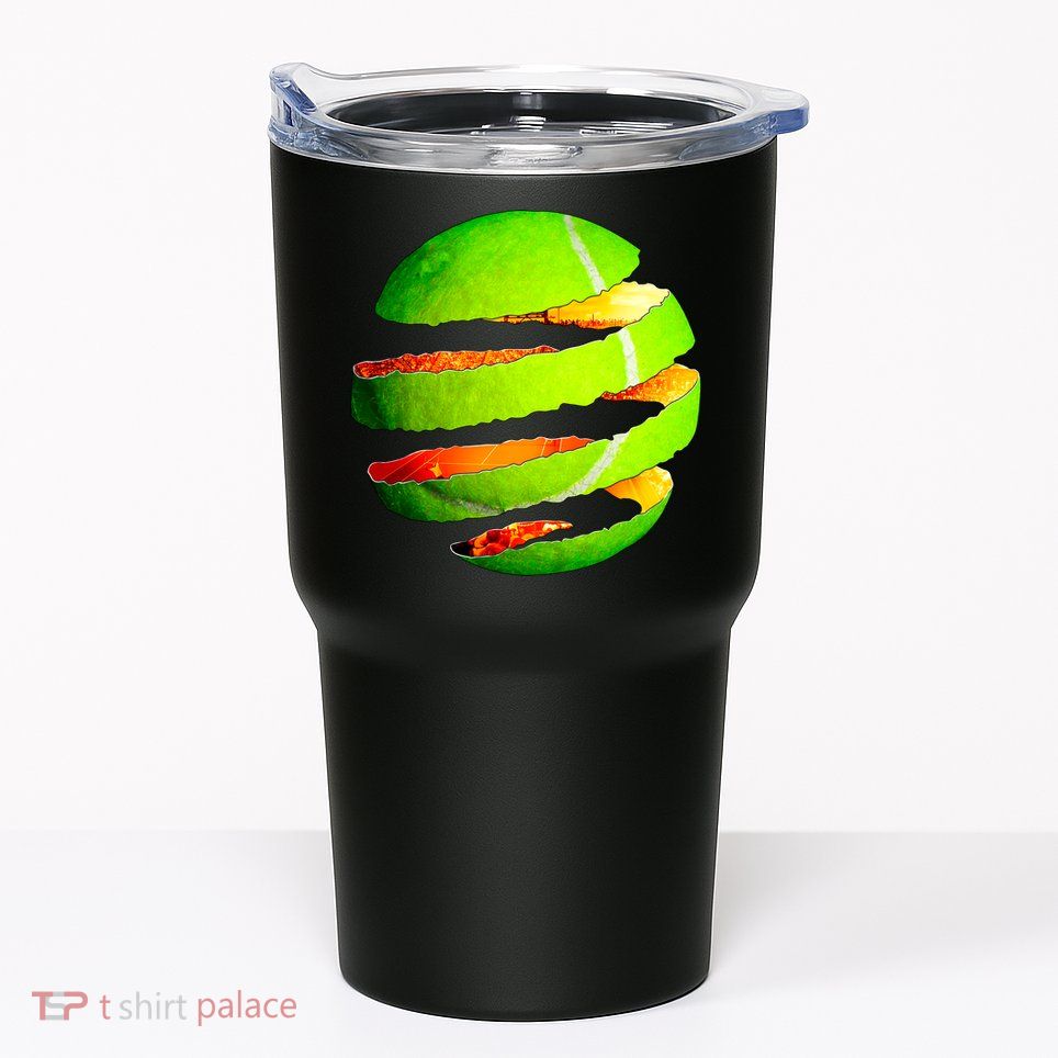 Tennis Ball Tear Tumbler