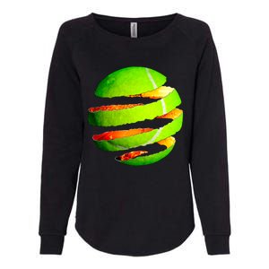 Tennis Ball Tear Womens California Wash Sweatshirt