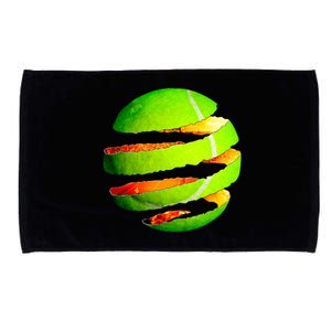 Tennis Ball Tear Microfiber Hand Towel