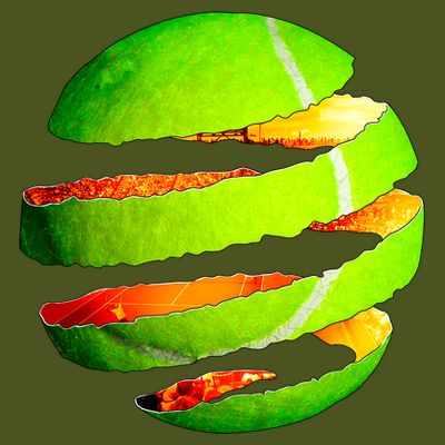 Tennis Ball Tear T-Shirt