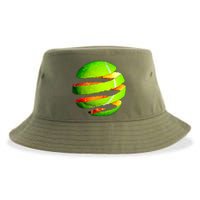 Tennis Ball Tear Sustainable Bucket Hat