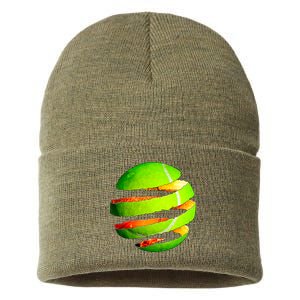 Tennis Ball Tear Sustainable Knit Beanie