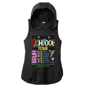 The Back To School Ladies PosiCharge Tri-Blend Wicking Draft Hoodie Tank