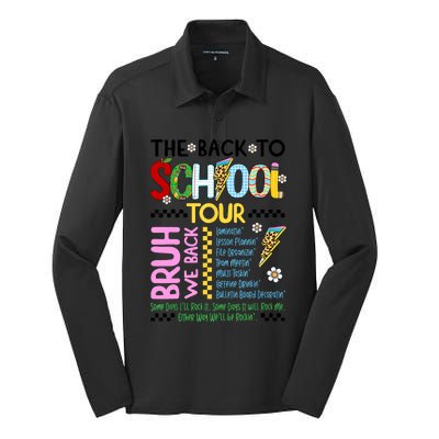 The Back To School Silk Touch Performance Long Sleeve Polo