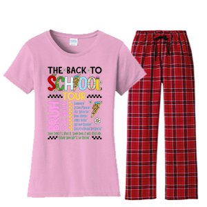 The Back To School Women's Flannel Pajama Set