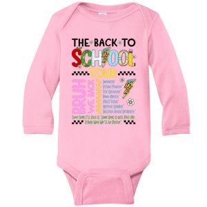 The Back To School Baby Long Sleeve Bodysuit