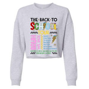 The Back To School Cropped Pullover Crew