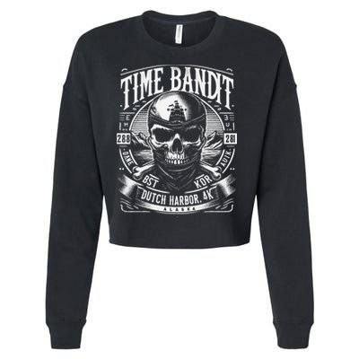 Time Bandit Cropped Pullover Crew