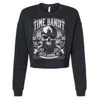 Time Bandit Cropped Pullover Crew