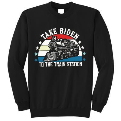 Take Biden To The Train Station Yellowstone Sweatshirt
