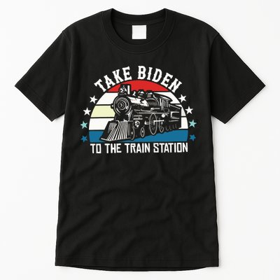 Take Biden To The Train Station Yellowstone Tall T-Shirt