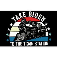 Take Biden To The Train Station Yellowstone Bumper Sticker