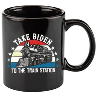 Take Biden To The Train Station Yellowstone 11oz C Handle Ceramic Mug