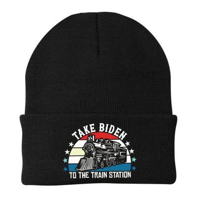 Take Biden To The Train Station Yellowstone Beanie