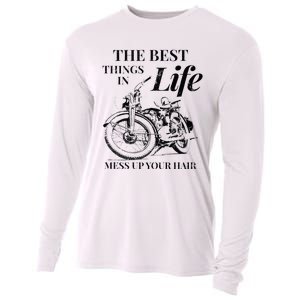 The Best Things In Life Mess Up Your Hair Cooling Performance Long Sleeve Crew