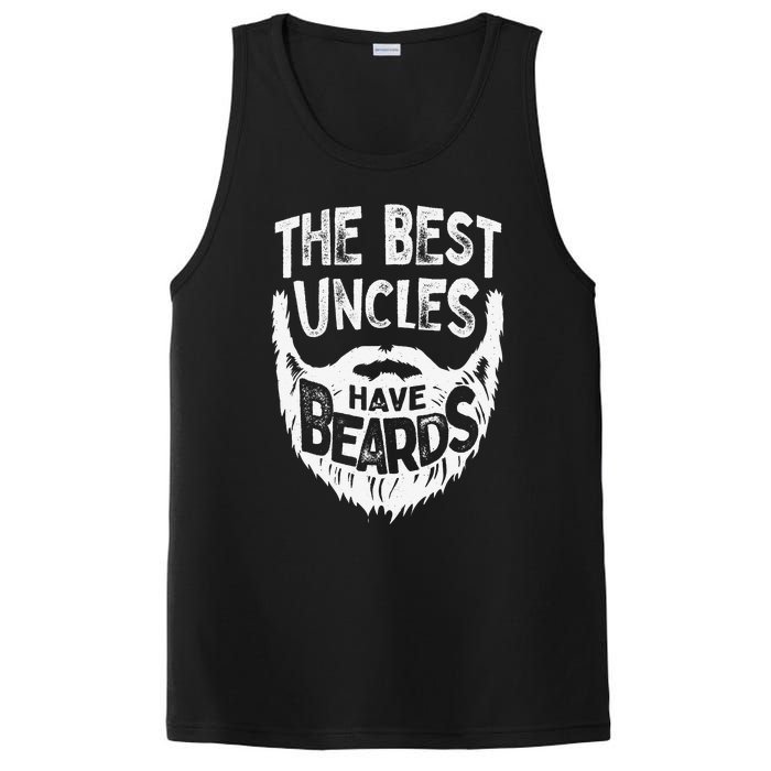 The Best Uncles Have Beards Bearded Father's Day Gift PosiCharge Competitor Tank