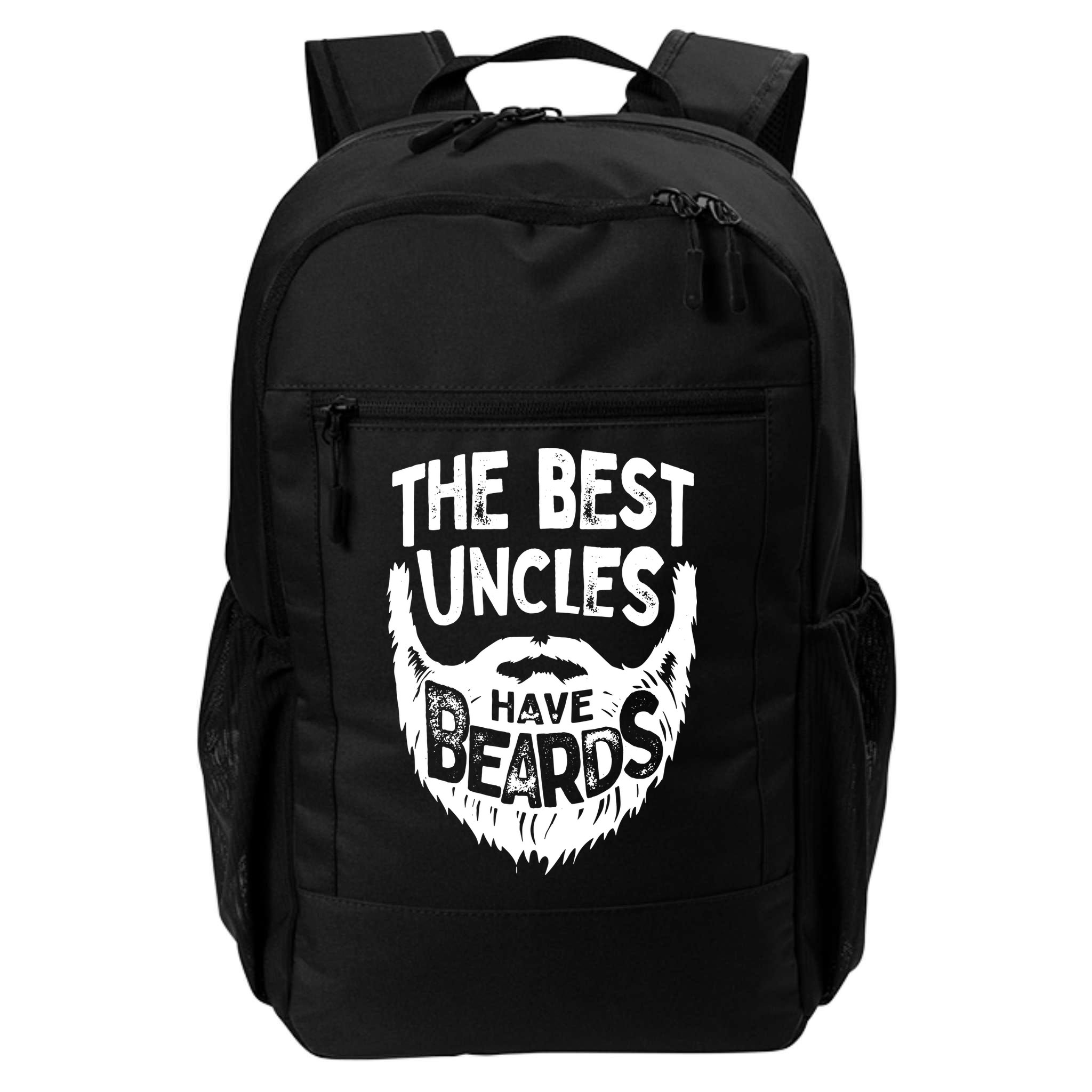 The Best Uncles Have Beards Shirt Funny Uncle Beard Gift Backpack